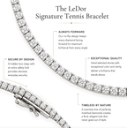 The Signature 5 carat Diamond Tennis Bracelet