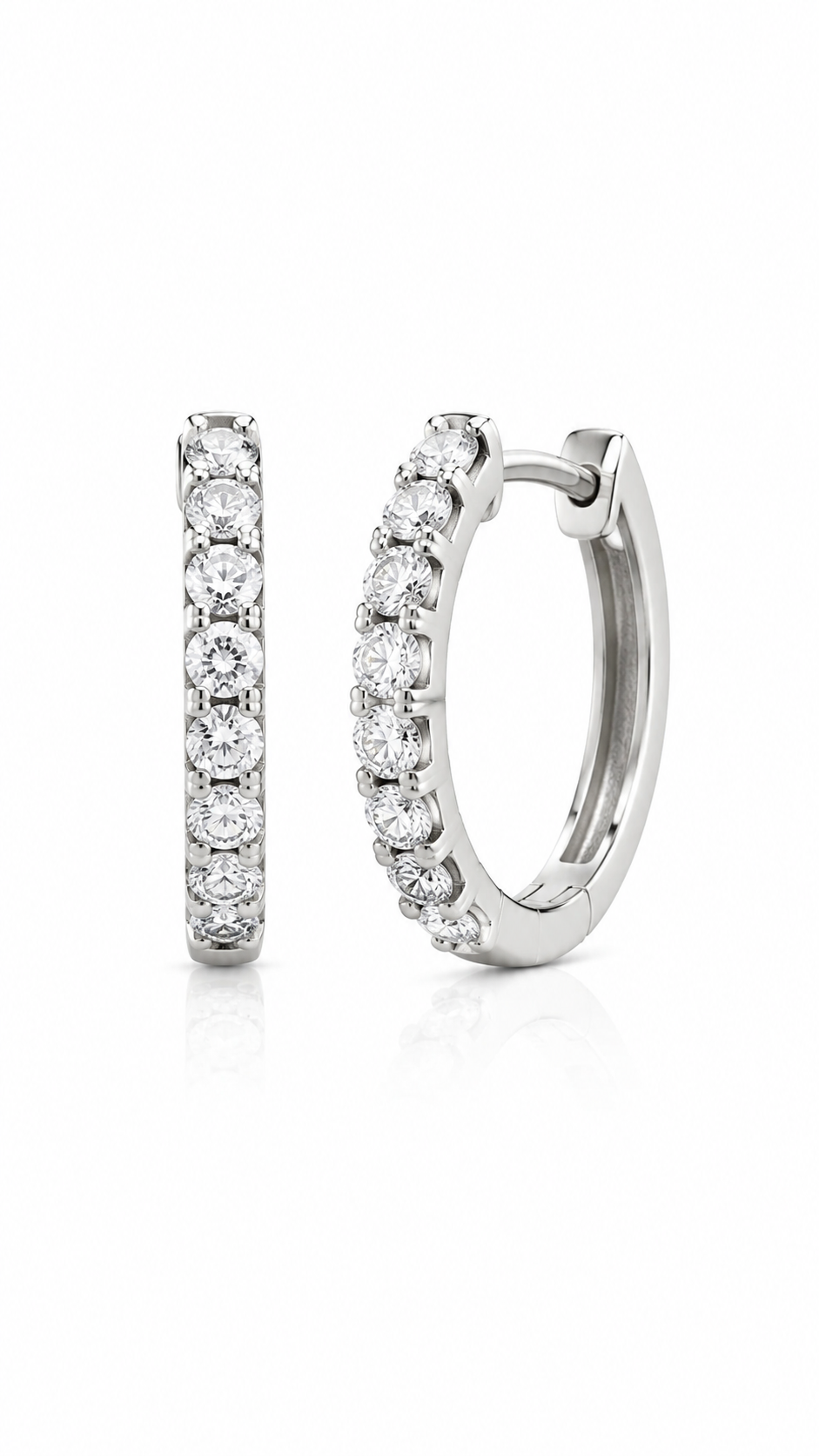 The Signature Diamond Huggies
