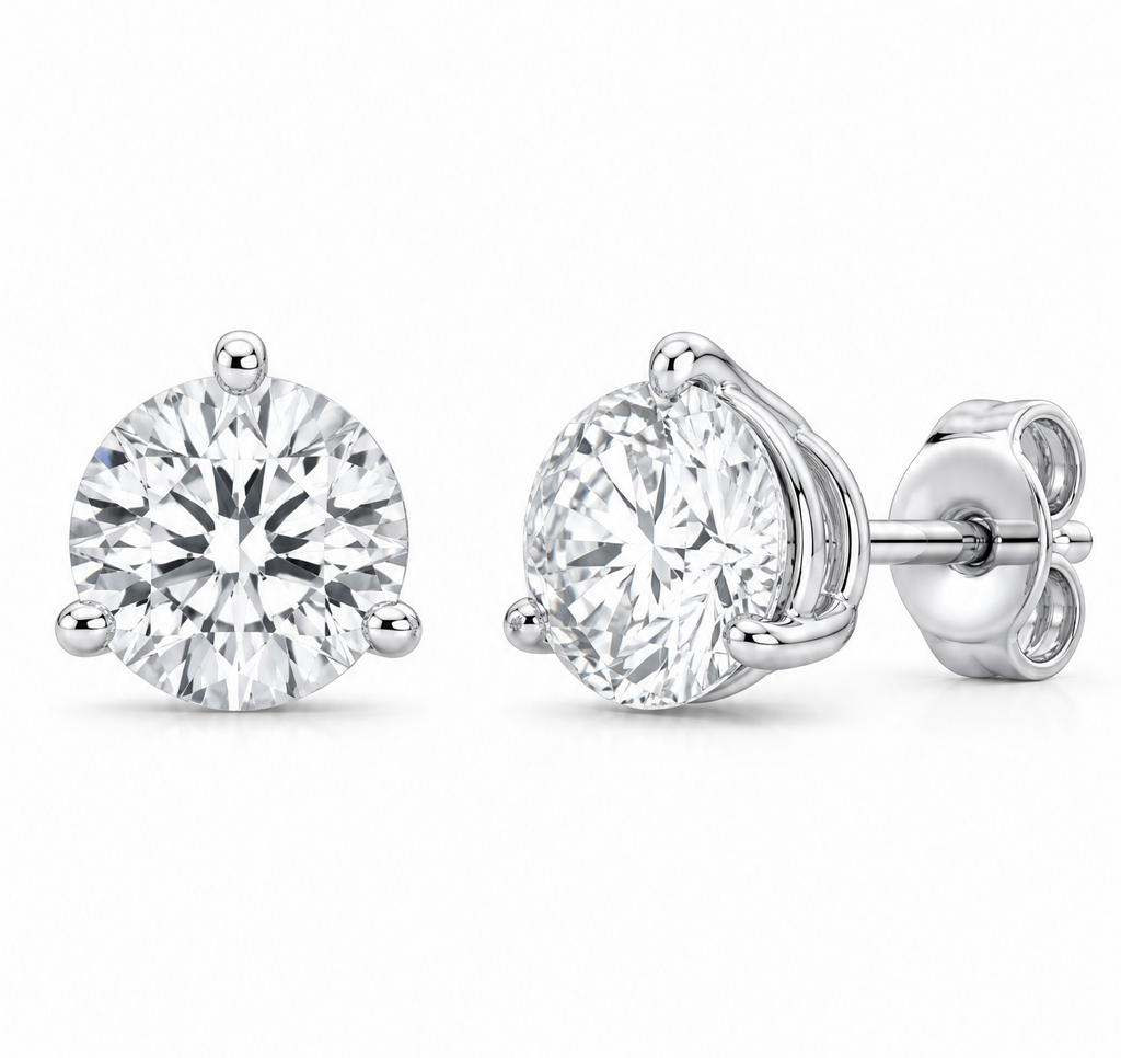 The Signature 3 Carat Diamond Studs