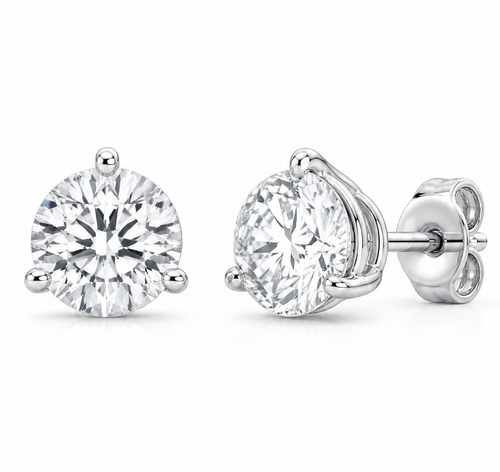 The Signature 3 Carat Diamond Studs